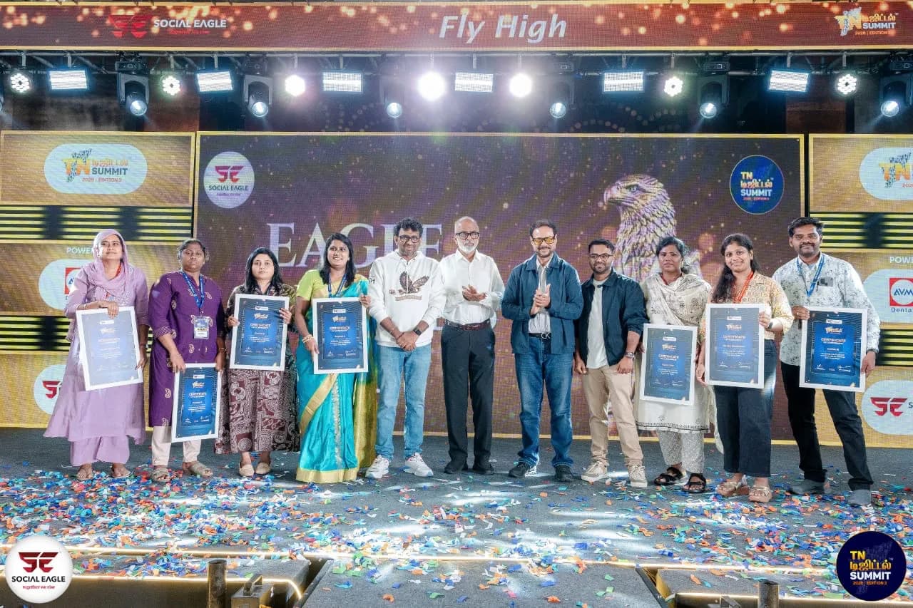 Among the top performers - TN Digital Summit, Social Eagle