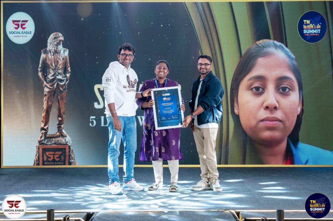 Awarded on stage at the TN Digital Summit 2026