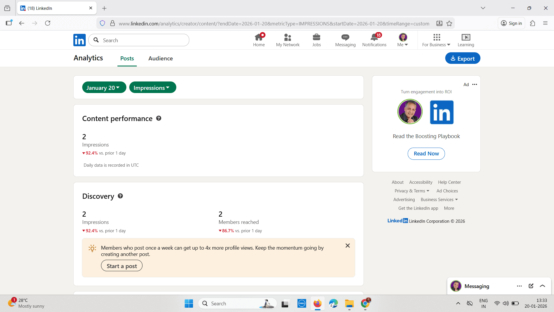 Ajit - Leadership Coach LinkedIn profile before